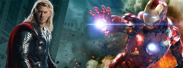 Thor und Iron Man